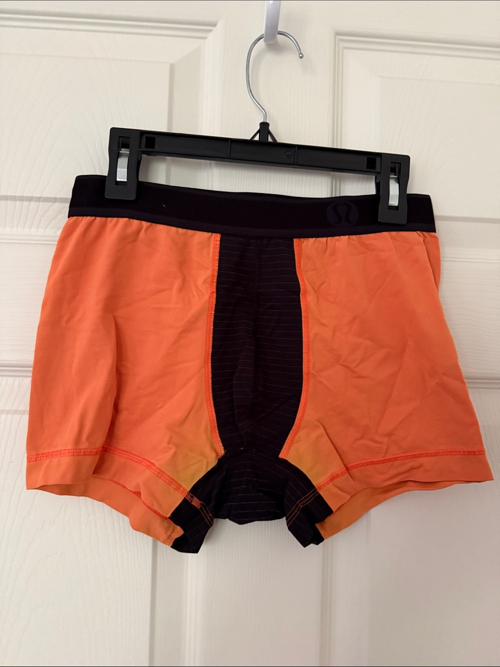 lululemon athletica Orange and Black Men's Boxer Briefs